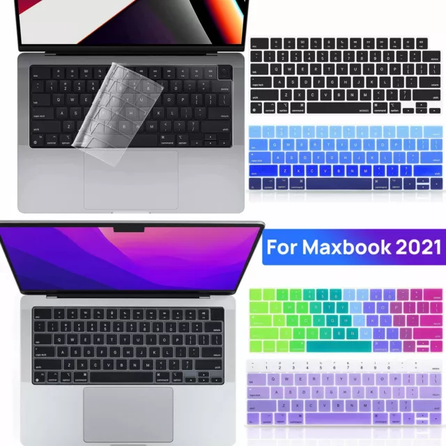 For Macbook Pro Air 13" 14" 16" 15" M2 M3 2024 Keyboard Protector Cover Silicone