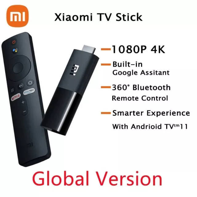 Xiaomi Mi TV Stick 4K Android TV Smart Streaming Device Media