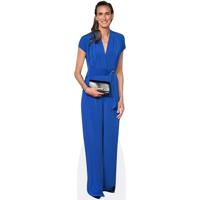 MAITE PERRONI (BLUE Dress) Silhouette en carton Grandeur Nature EUR 67