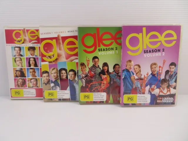 Glee Complete Season 1 & 2 Set - DVD - Region 4 - Fast Postage !!