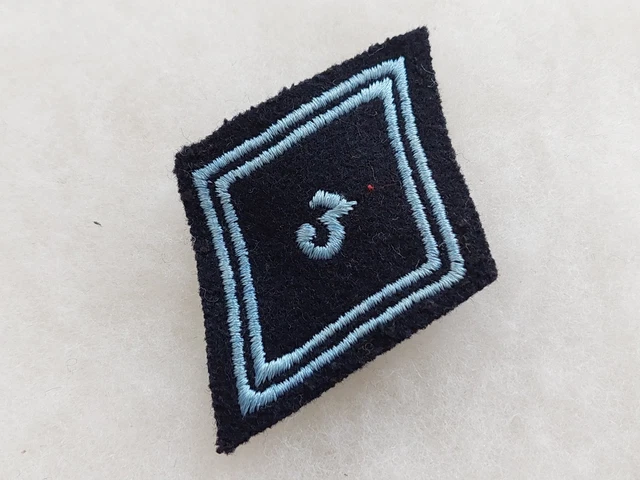 Insigne GRET 3 Transmissions – Losange Tissu Mle 1945 – Patch Armée Française