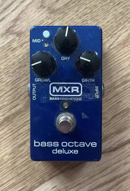 MXR M288 Bass Octave Deluxe Pedal