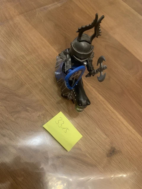 Playmobil 3315 - Schwarzer Ritter Reiter Pferd Burg Mittelalter
