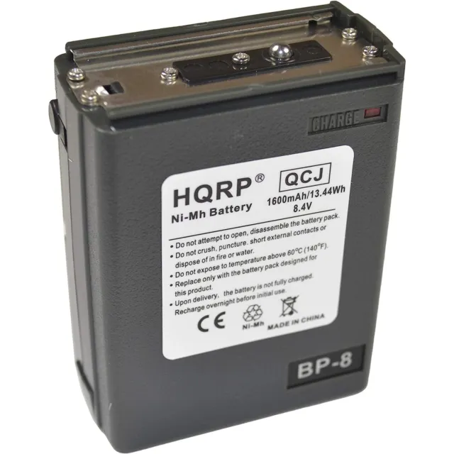 BATTERY for BP-8 ICOM IC-02A 02AT 02E 02N IC-32A  IC-32AT  IC-32E Two-way Radio