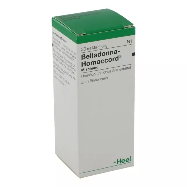 HEEL Belladonna Homaccord 30ml Homeopathic Remedies