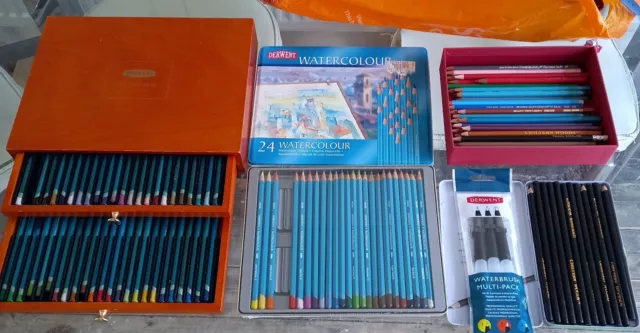 DERWENT art pencils and other  makes