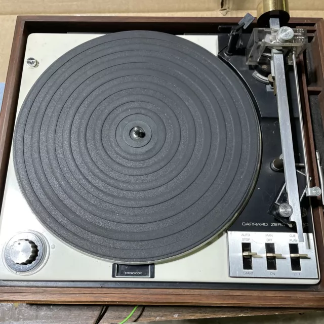 Garrets Zero 100 Turntable/changer With Magnetic Cartridge And Needle No Cover