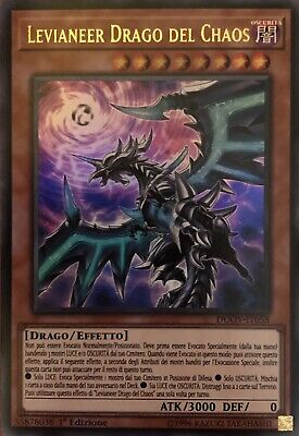 • Ultra R • DUOV IT058 Yugioh LEVIANEER DRAGO DEL CHAOS Chaos Dragon Levianeer 