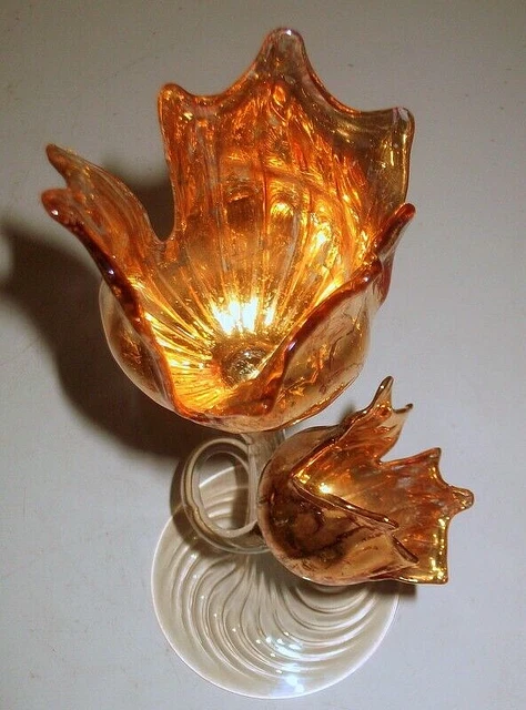 Bomboniera Candela Profumata Grande in Scatola Ceramica con Fiore e
