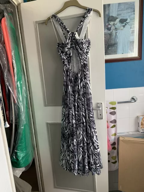Coast rockafella print deals maxi dress