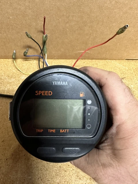 Yamaha OEM Multi-Function Gauge Speedometer Fuel LCD Just Replaced With Suncover