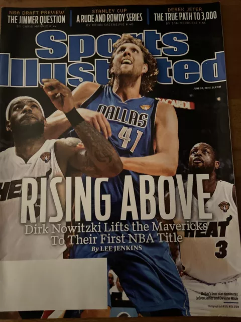 Sports Illustrated: Dirk Nowitzki Lebron Dallas Mavericks 1st Title June 20 2011