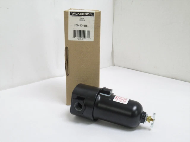 235633 New In Box; Wilkerson F26-04-M00BC99 Particulate Filter F26; Size: 1/2"