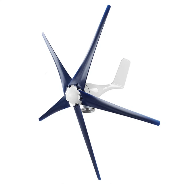 Turbine eoliche 800 W 24 V 5 pale piccolo generatore mulino a vento forniture industriali