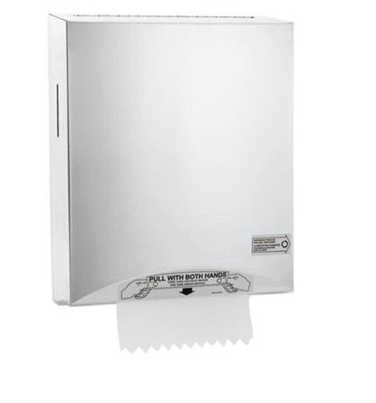 Kimberly-Clark Hands Free Towel Dispenser in Stainless Steel, Open Box
