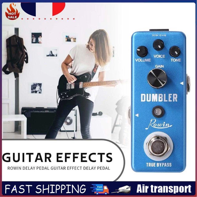 Rowin Guitar Dumbler Effect Pedal Analog Overdrive True Bypass Guitar Effect ~