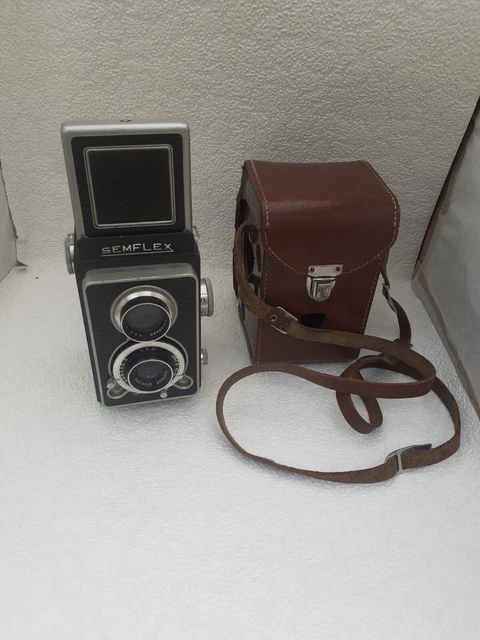 Appareil photo argentique bi objectif SEM OREC SOM BERTHIOT 1