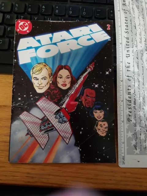 ATARI FORCE # 2  MINI COMIC PROMO GIVEAWAY PROMOTIONAL DC VIDEO GAME used