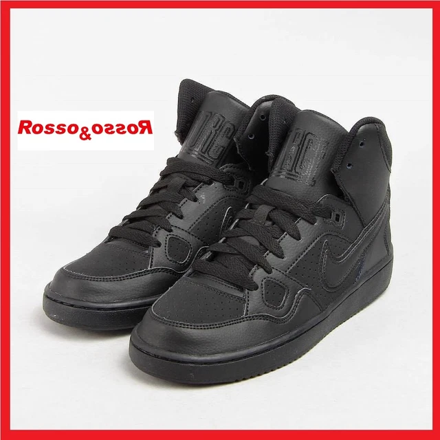 Scarpe NIKE da ginnastica Son Of Force Mid Unisex Uomo Donna Ragazzo 38,5 Nere