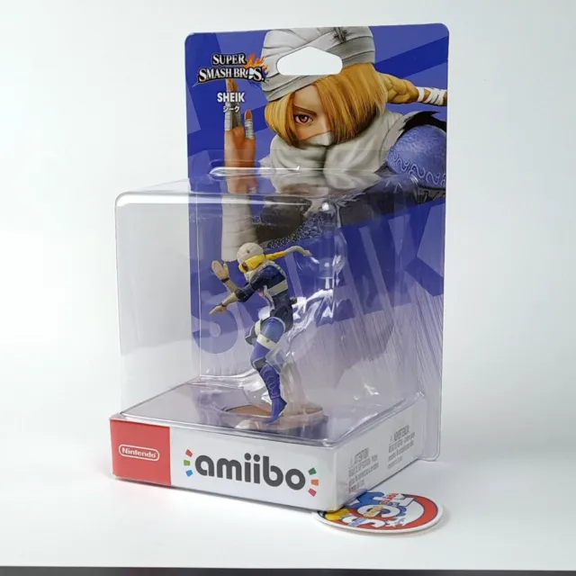 Amiibo Super Smash Bros.Series Figure Sheik Japan Ver. New The Legend of Zelda