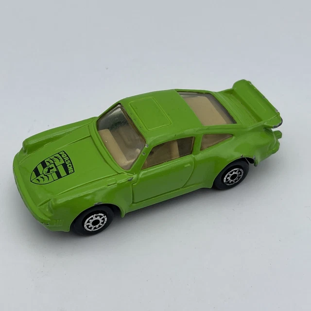 EDOCAR PORSCHE 911 Turbo 1986 Vintage 1/64 no majorette matchbox hot