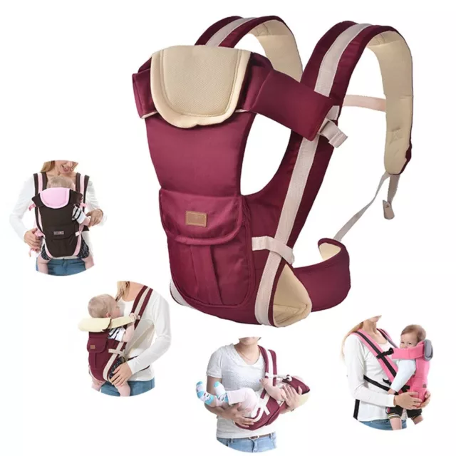 New born Infant Baby Carrier Breathable Ergonomic Adjustable Wrap Sling Backpack