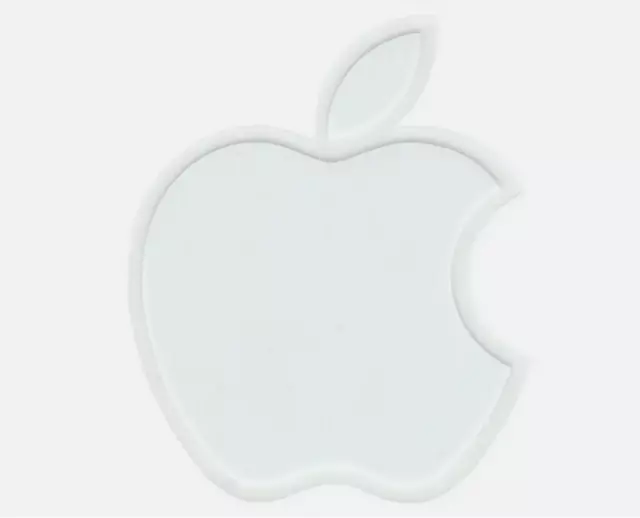 GENUINE ORIGINAL APPLE LOGO STICKER DECAL - iPhone Macbook iPad iPod iMac.