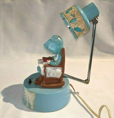 VINTAGE HOLLY HOBBIE TWO INTENSITY TABLE LAMP SHADE AMERICAN GREETING  (Box C)