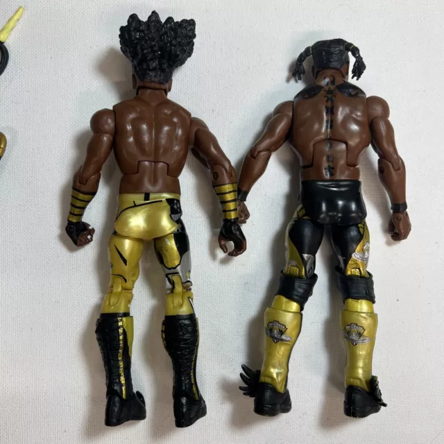 Wwe Wrestling Figure Mattel Elite New Day Kofi Kingston Xavier Woods And Big E 3