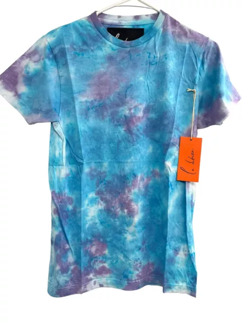 New La Detresse Blue Tie Dye T shirt size XS
