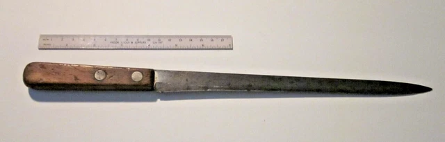 Vintage Flint U.S.A. Arrow Knife Vanadium 10 1/2" Blade