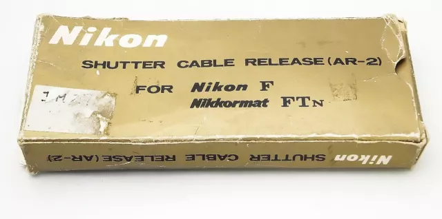 Nikon AR-2 Câble d'obturateur pour NIKON F FTn FT - NEUF