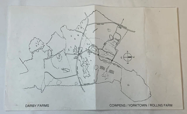 1999 Il Patriota Originale Film Location Mappa