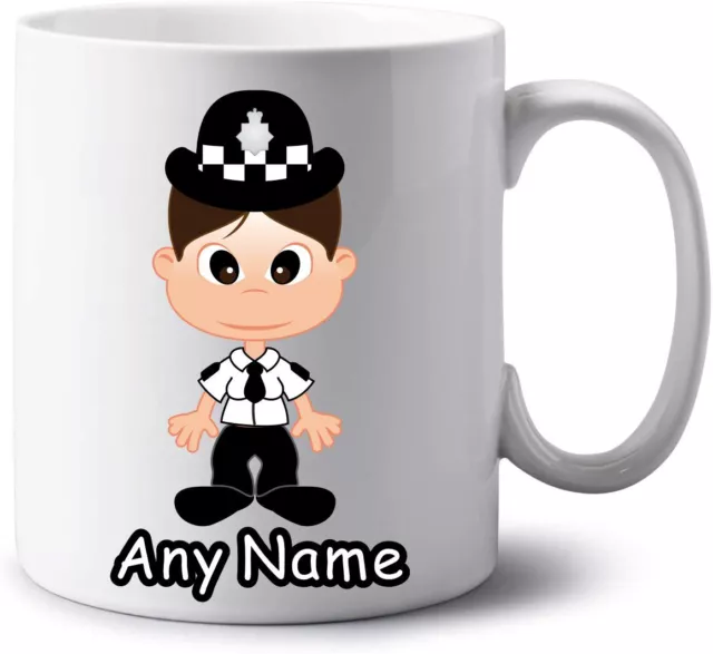 Personalised Jumbo 20oz Policewoman Mug Cup Female WPC Work Police Officer Gift