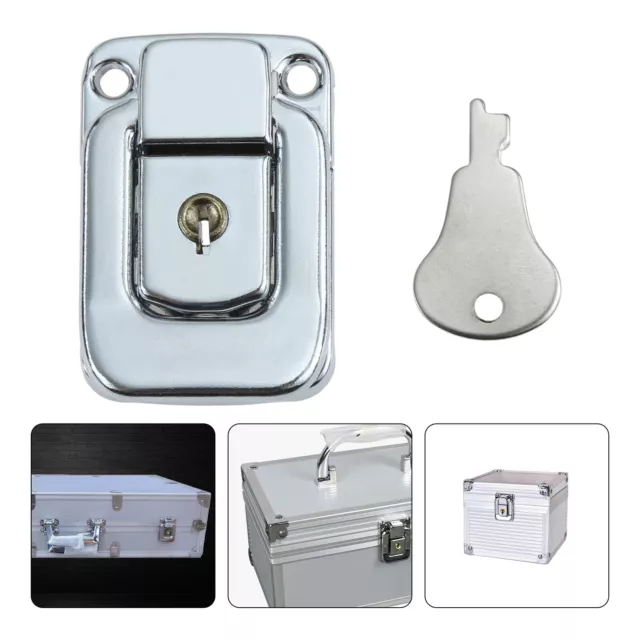 Toggle Latch Catch Lock Hasp Kit for Suitcase Luggage Locker Letter Box Coffer