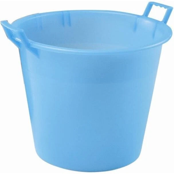 Cesto Per La Biancheria In Plastica Vuoto Per Indumenti. Isolato Su Priorit Bassa Bianca Illustrazione Vettore Image153880972