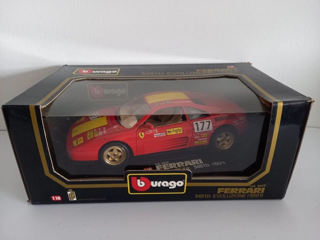 Ferrari 348 Tb Evoluzione #177 Rallye Burago 1/24 - Occasion Très Bon état