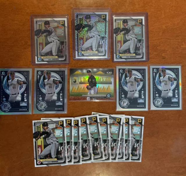 2024 Bowman Chrome Paul Skenes Review Blaire Stephannie