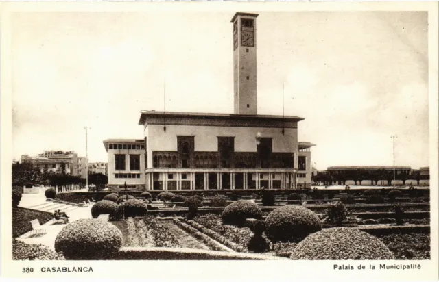 CPA AK MAROC CASABLANCA - Palais de la Municipalite (92760)
