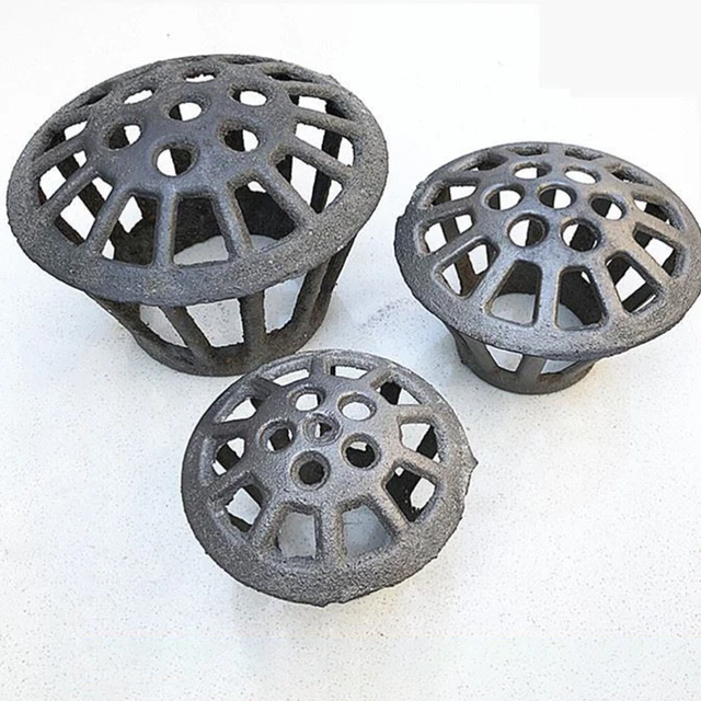 POPETPOP Drain De Sol Fonte Antirouille 10cm - Siphon Drainage Salle De Bain Jardin