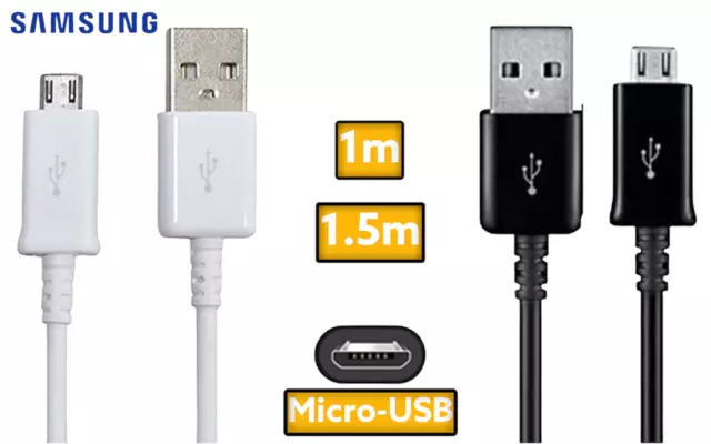 Original Samsung Micro USB Schnell Ladekabel für Galaxy S2 S3 S4 S5 S6 S7 Edge +