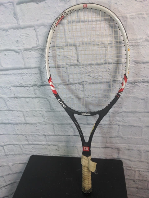 Raquette de tennis Wilson Sting Graphite avec poignée COVER 4 3/8
