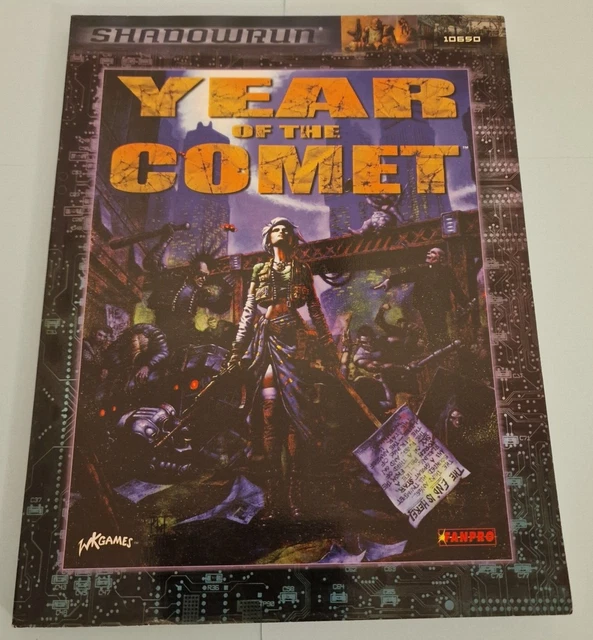 ANNO DELLA COMETA Per SHADOWRUN 3a Edizione Sourcebook Fanpro 10650 RPG - Foto 11