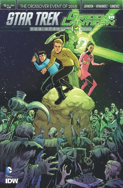 Star Trek/Green Lantern #5B VF/NM; IDW | we combine shipping