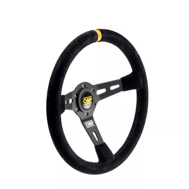 OMP RS Volante Nero Giallo 350mm