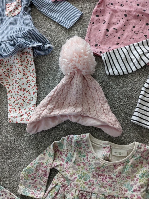 Next Baby Girl Tops Leggings Dress Hat Bundle Size 0-3 Months 6