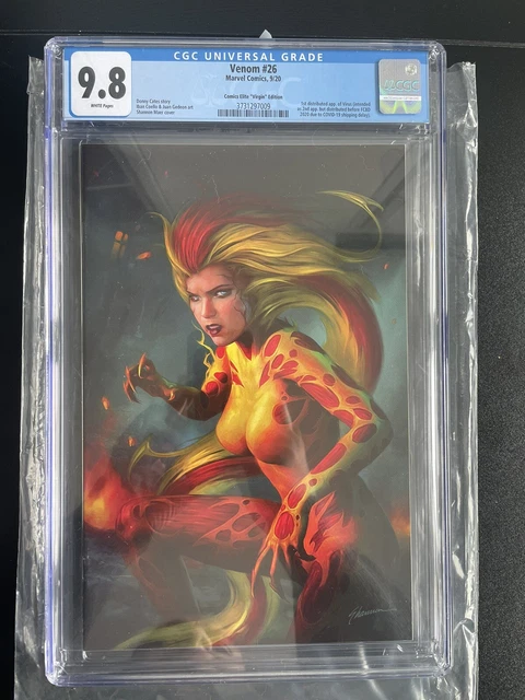 *NO RESERVE* MARVEL VENOM #26 Shannon Maer Variant 1st App. CGC 9.8 *VERY RARE*
