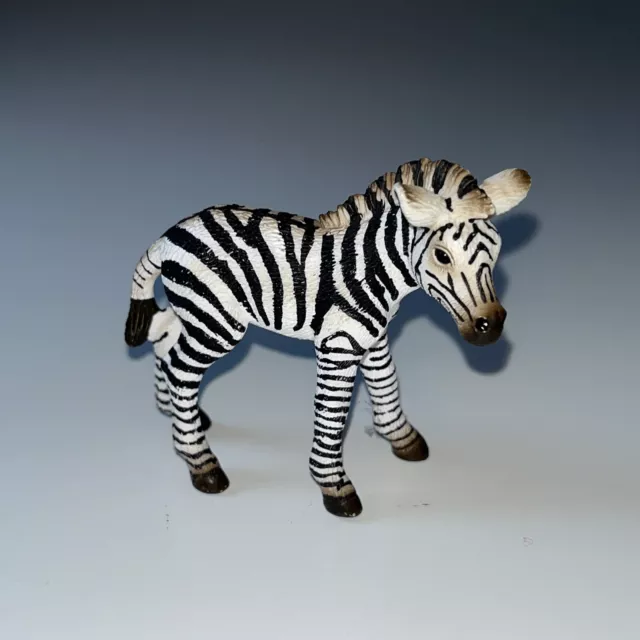 Schleich Zebra Toy Action Figure - D-73527 - Safari Animal