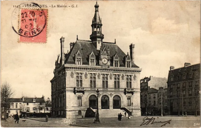 CPA Vincennes La Mairie (1347451)