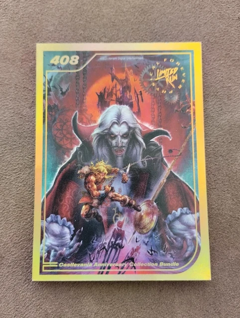 Limited Run - Castlevania Anniversary Collection card lot 406